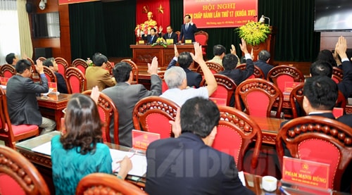 Bế mạc Hội nghị lần thứ 17 Ban Chấp hành Đảng bộ tỉnh khóa XVI
